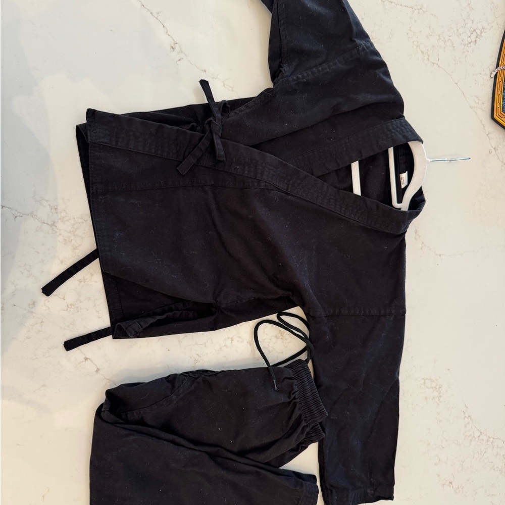 Black Martial Arts Uniform